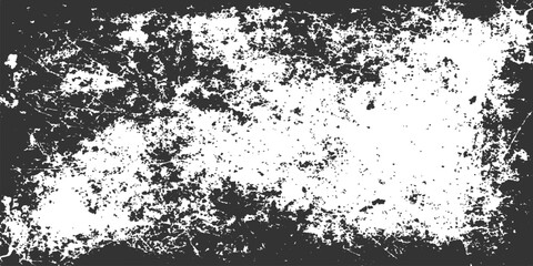 Fototapeta premium Ink Brush Texture: An abstract art that captures the essence of artistic brushstrokes in monochromatic detail, with a focus on texture and composition, suitable for creative projects.