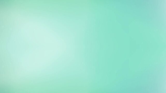 Soft Mint Green Gradient Background Transition.