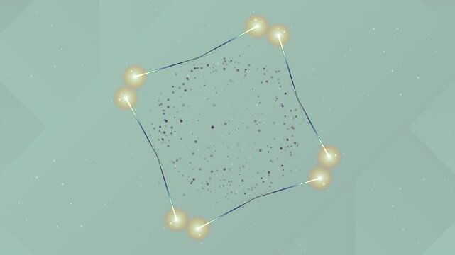Sparklers Forming Geometric Shapes in Air.