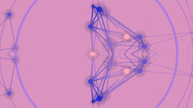 Network Visualization with Nodes and Connections.