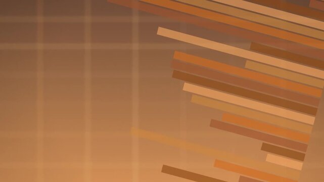 Brown Wooden Planks Overlapping on Grid Background.