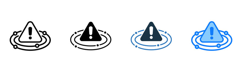 Danger Zone icon multiple style 