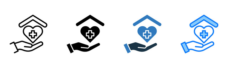 Shelter icon multiple style 