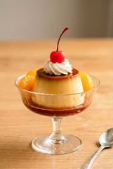 カスタードプリン