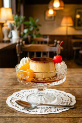 カスタードプリン