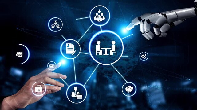 Digital recruitment and online hiring, virtual headhunting, smart recruitment platforms, talent acquisition solutions, and digital HR tools for modern workforce management. Funnel