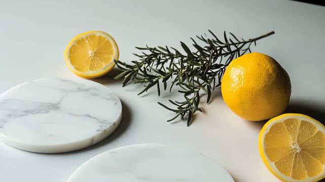 Modern round marble trivets, Contemporary round marble trivets showcasing a sleek design
