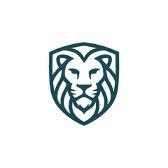 Lion Shield Logo.