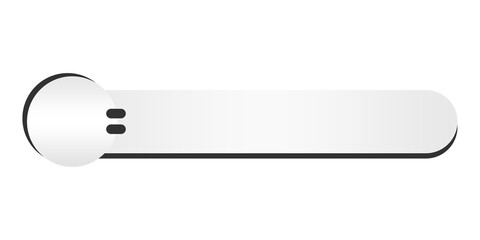 Elegant silver and Black Hexagonal Lower Third Title Bar