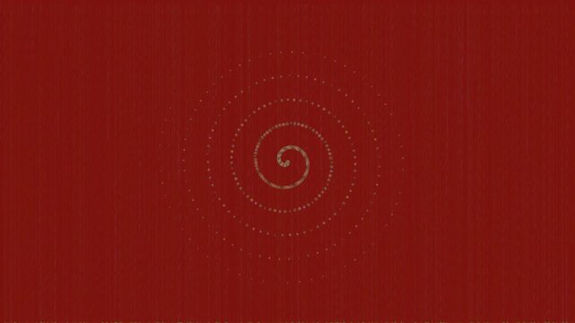 Red Background with Spiral Animation.
