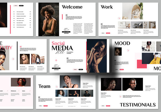 Social Media Kit Presentation Template
