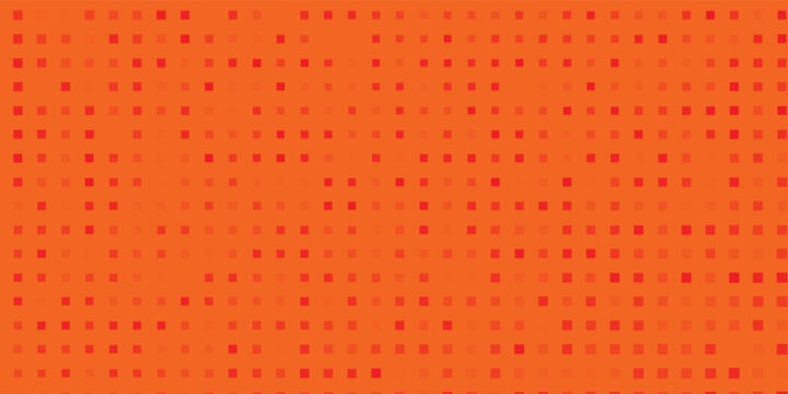 Dots halftone orange pattern of randomus on orange background design
