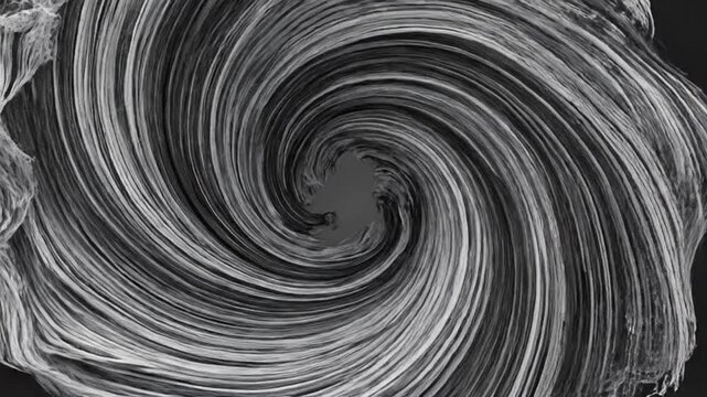 Microscopic Spiral Structure in Motion.