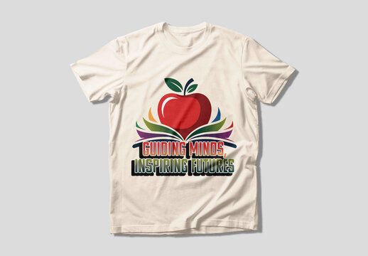 Inspirational Education T Shirt Design Template