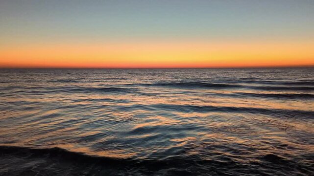 ​4K Footage of a Wooden Fishing Vessel Drifting on Calm Sea at Golden Hour - Coastal Heritage cox's bazar