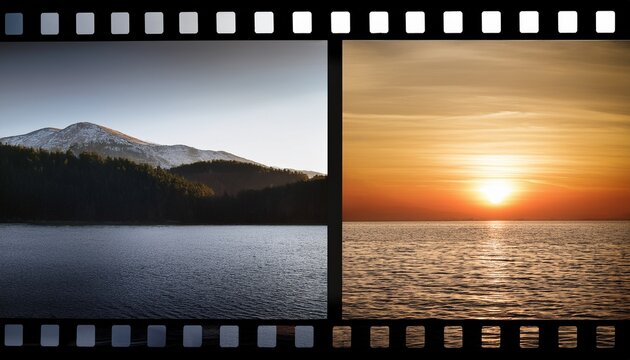 Split Screen Film Mattes
