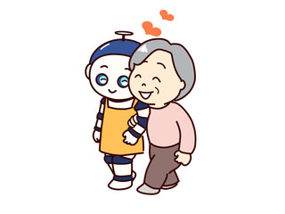 Rehabilitation supported by care robots