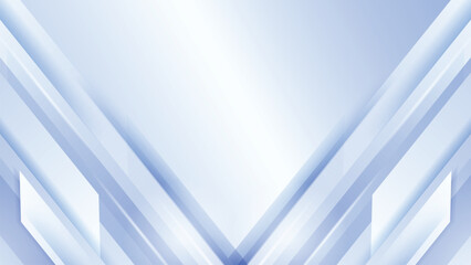 Obraz premium Minimal blue abstract background featuring layered rectangle shapes and soft gradient lighting.