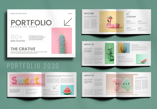 Digital Portfolio Layout