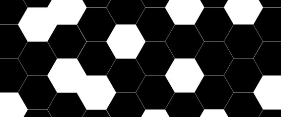 Obraz premium Geometric technology white hexagon background. Abstract vector illustration Science technology and medical concept hexagon on transparent background.