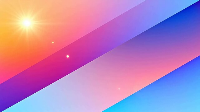 Colorful abstract geometric design