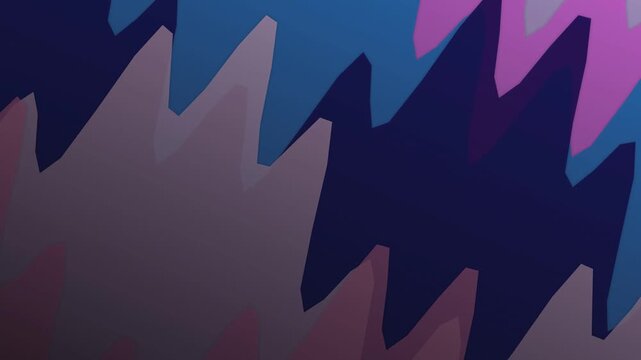 Abstract Geometric Shapes with Dark Background.