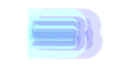 Modern blue abstract background with flowing lines