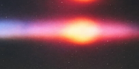 Cosmic Aurora: An abstract cosmic expanse unfolds, a celestial canvas of radiant hues and ethereal gradients evokes a sense of wonder and vastness.  © FANUSH