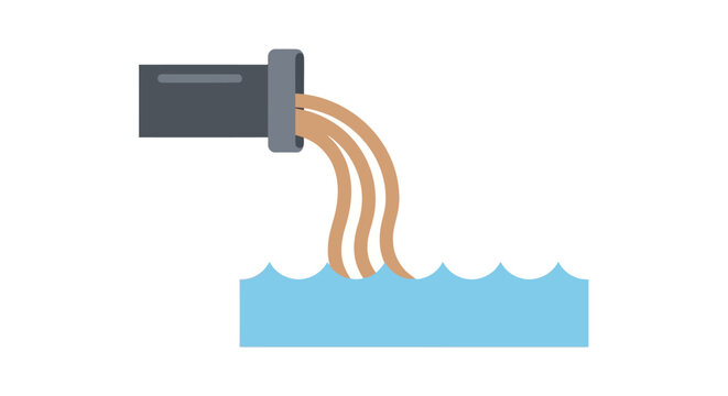 Water Flow From Nozzle.