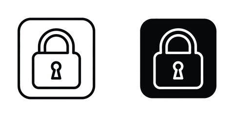 Lock Icon Security Protection Commercial