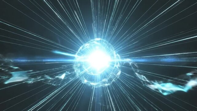 abstract blue background with space