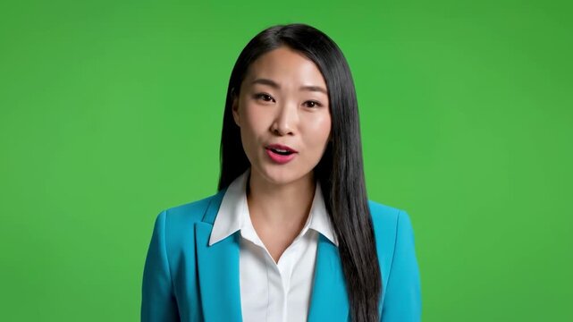 A cheerful young professional looks directly at the camera, ideal for corporate communications, presentations, or representing relatable success in ma