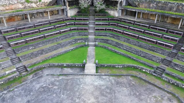 Aerial View of Gunung Payung Amphitheater in Bali, Indonesia