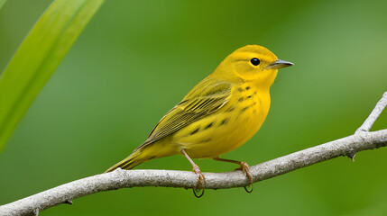 Fototapeta premium American Yellow Warbler