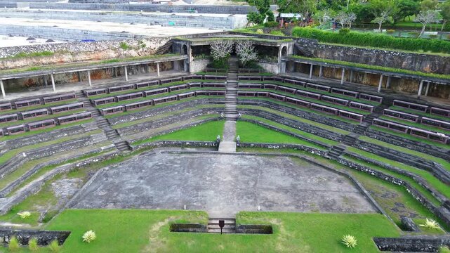 Aerial View of Gunung Payung Amphitheater in Bali, Indonesia