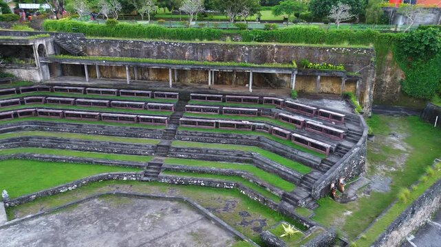 Aerial View of Gunung Payung Amphitheater in Bali, Indonesia