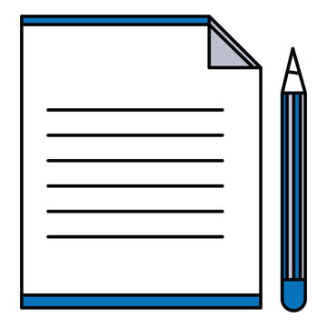 Business Contract Vector Icon For Legal Agreement