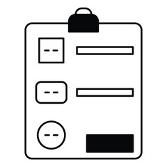 Obraz premium Strategic Planning Vector Icon For Business Growth