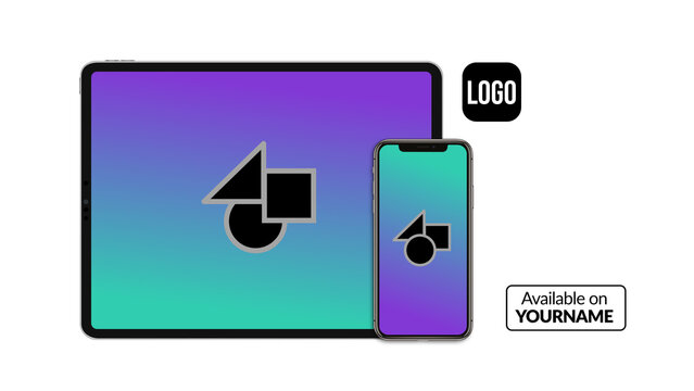 Responsive Devices 2 &ndash; Desktop Laptop Tablet Smartphone Screen Presentation, Multi Device Display Animation, Responsive Website and App UI UX Showcase Template