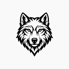 Fototapeta premium vector illustration of a dog