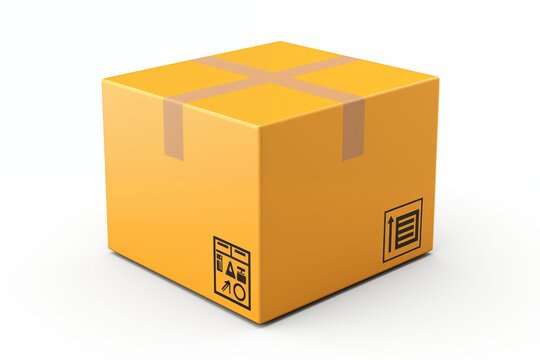 The concept of express delivery: parcels ready for shipment.