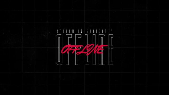 animated stream overlays, starting screen, offline screen, be right back screen, ending screen
