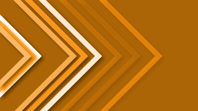 Layered chevron arrows background animation, Abstract chevron arrows pointing right in layered animated
