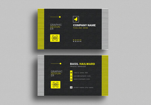 Creative Business Card Template Layout
