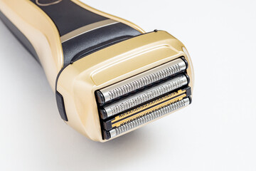 	電気カミソリのアップ