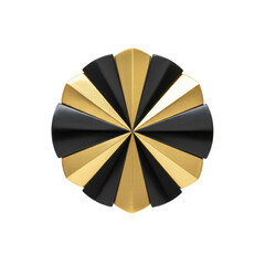 Obraz premium Art Deco Sunburst Design