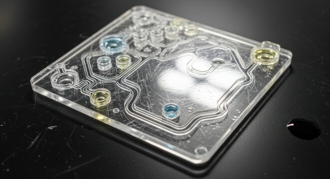 Microfluidic Lab Chip for Scientific Research.