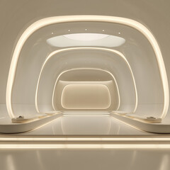 interior of a modern bathroom