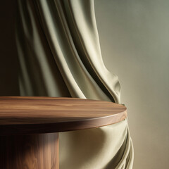 table setting with a napkin