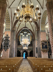 Blick auf die Orgel im St. Petri-Dom zu Schleswig
